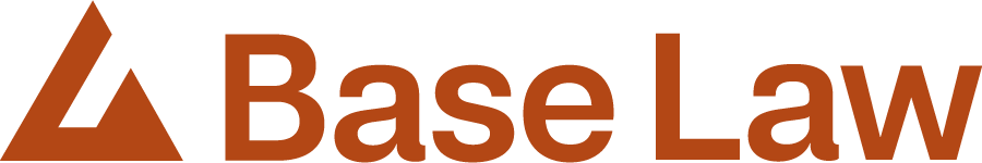 Base Law orange logo